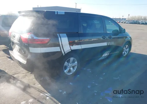 2015 Toyota Sienna L 7 Passenger из США, поврежденный, VIN 5TDZK3DC3FS667559